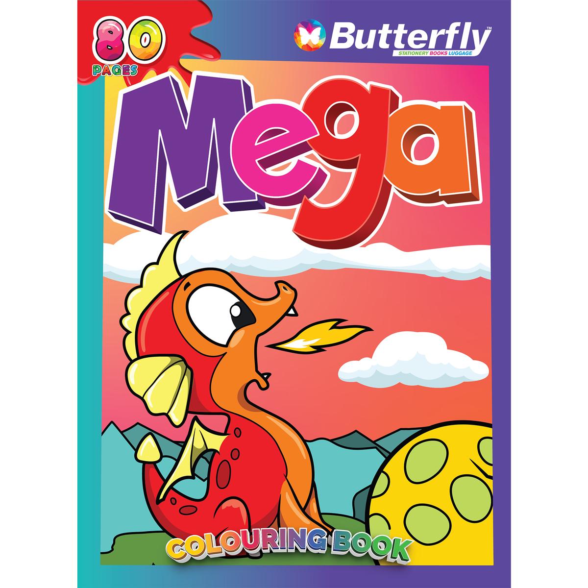 Colouring Book 80 Page Mega