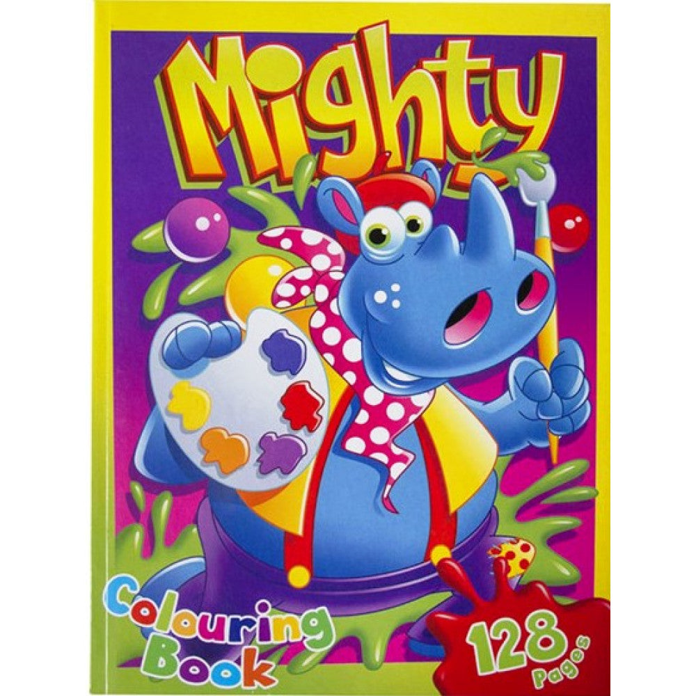 Colouring & Activity Book 128 Page Might
