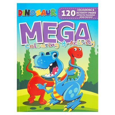 Colouring Book 120 Page Dinosaur