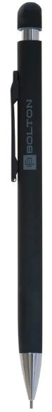 Bolton Black Retractable Clutch Pencil - Round Clicker
