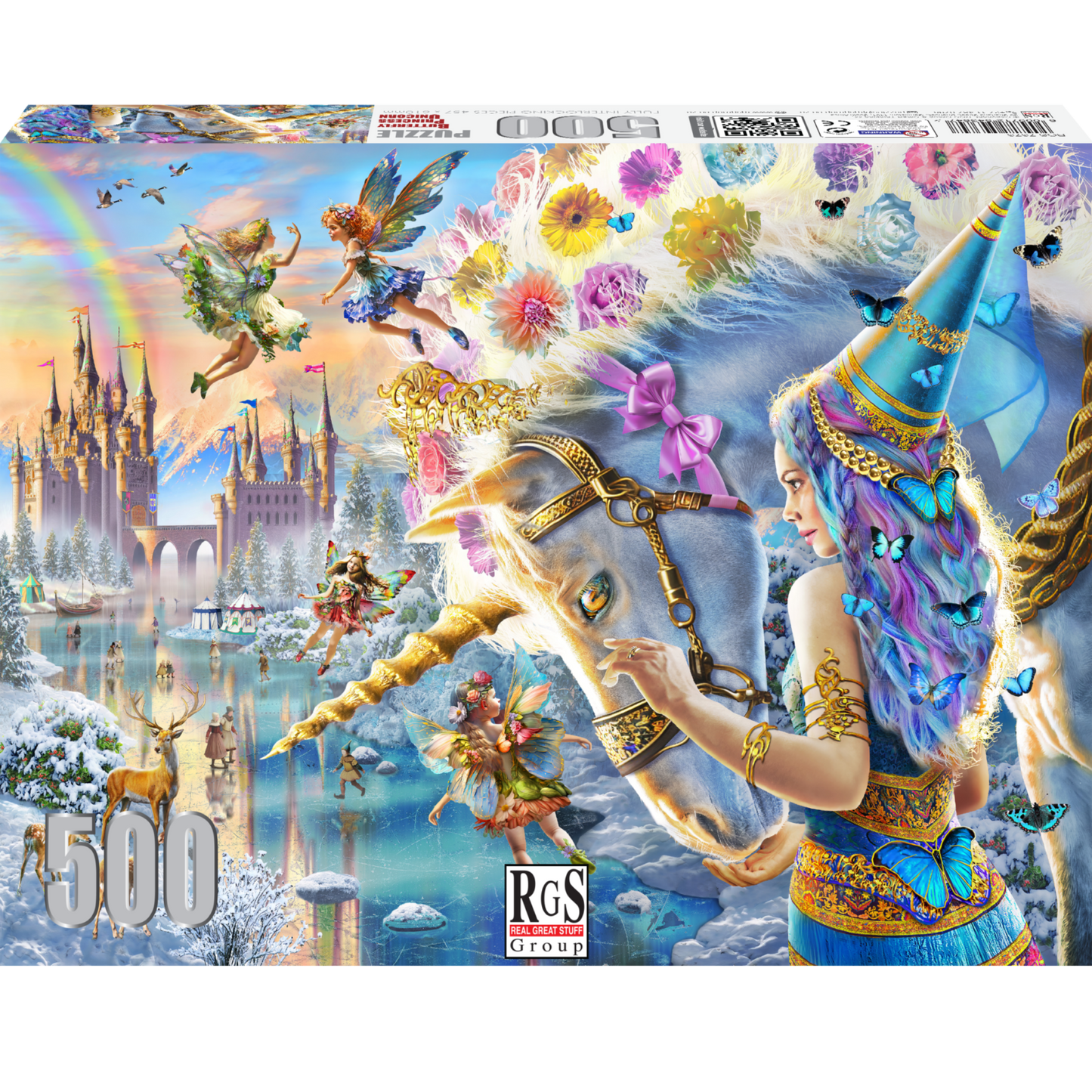 500 Piece Butterfly Princess