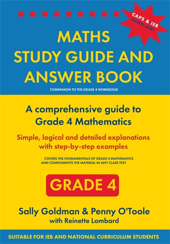 Maths Study Guide and Answer Book Grade 4