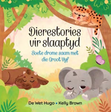 Dierestories vir slaaptyd: Soete drome saam met die Groot Vyf