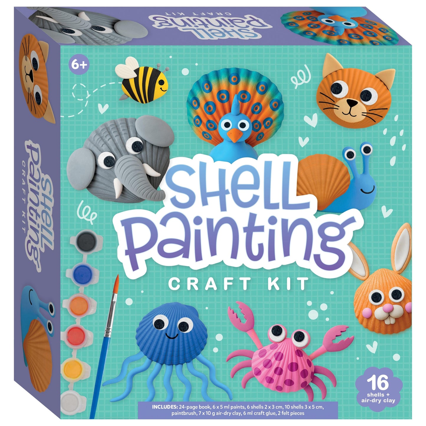 Shell Painting Craft Kit