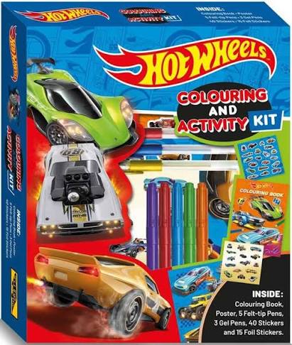 Colouring & Activity Kit Hot Wheels