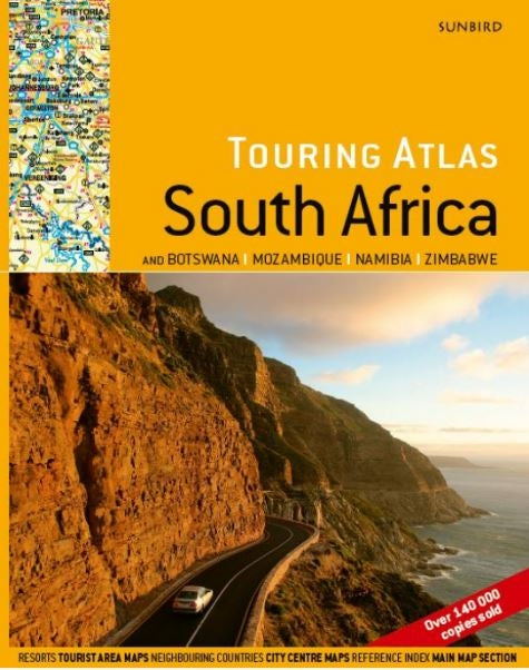 Touring Atlas of South Africa and Botswana, Mozambique, Namibia, Zimbabwe (6th Edition)