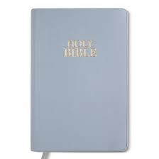 Bible Steel Blue Vinyl