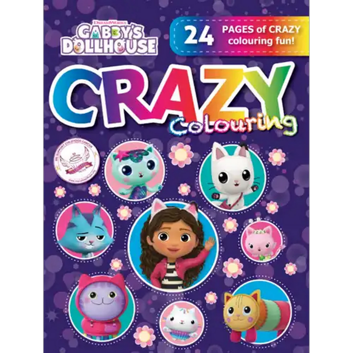 Colouring Book 24 Page Gaby's Dollhouse