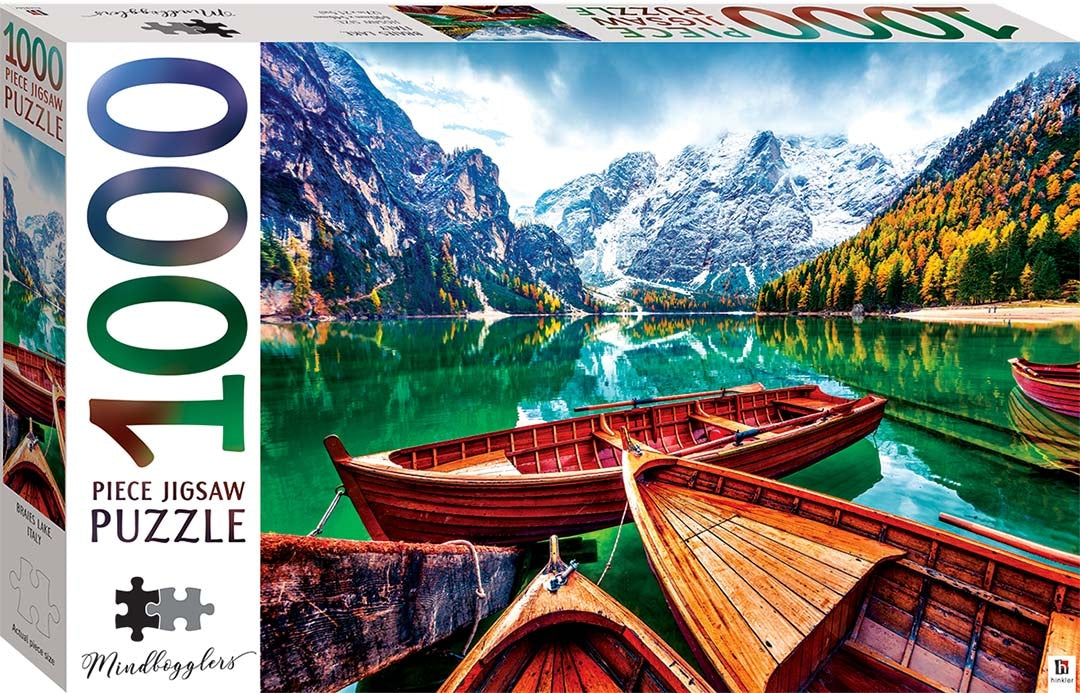 1000 Piece Jigsaw Braies Lake Italy