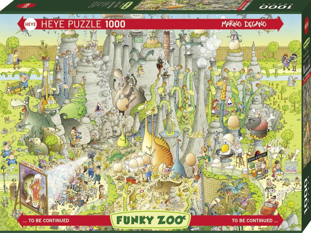 1000 Piece Jurassic Habitat
