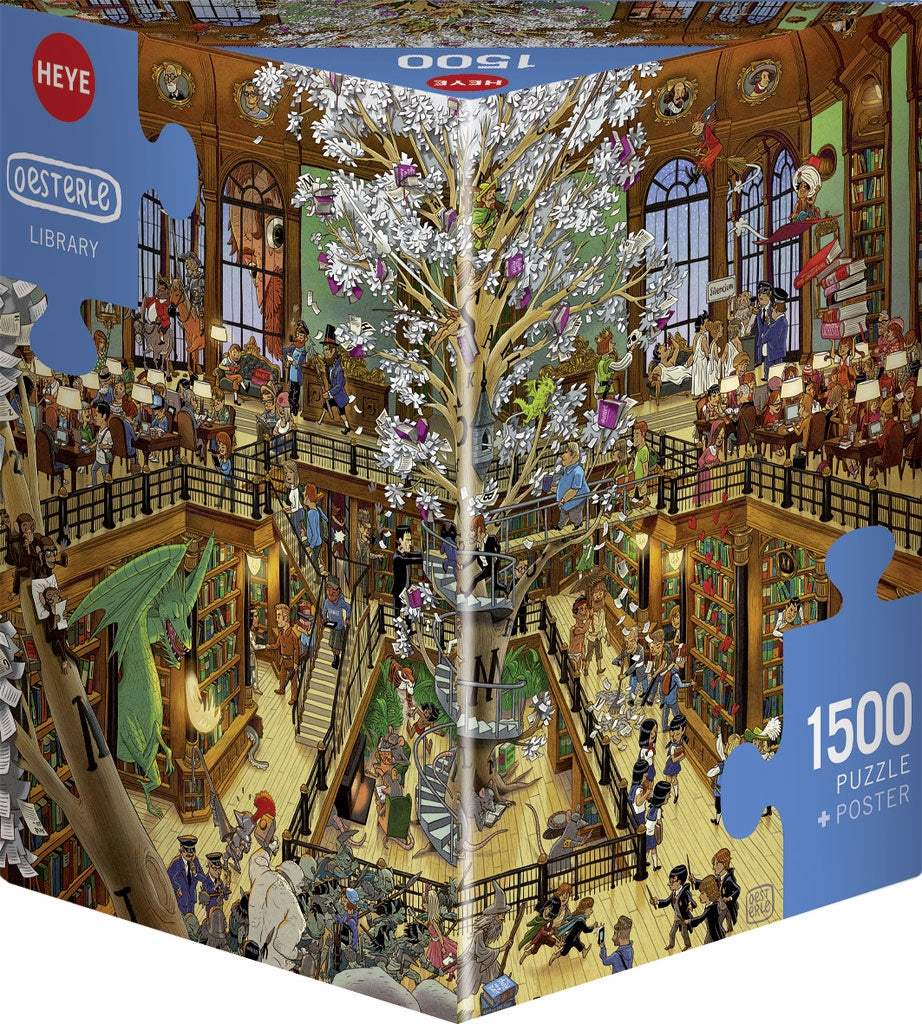 1500 Piece Library