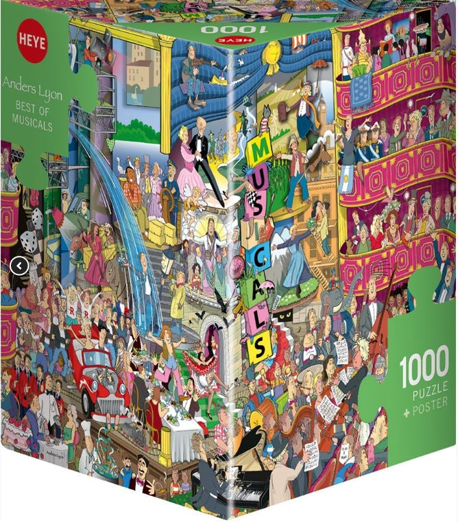 1000 Piece Best of Musicals