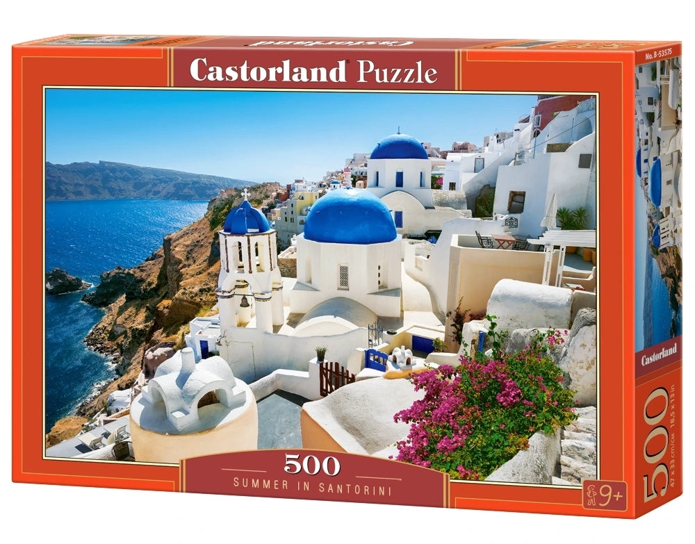 500 Piece Summer in Santorini