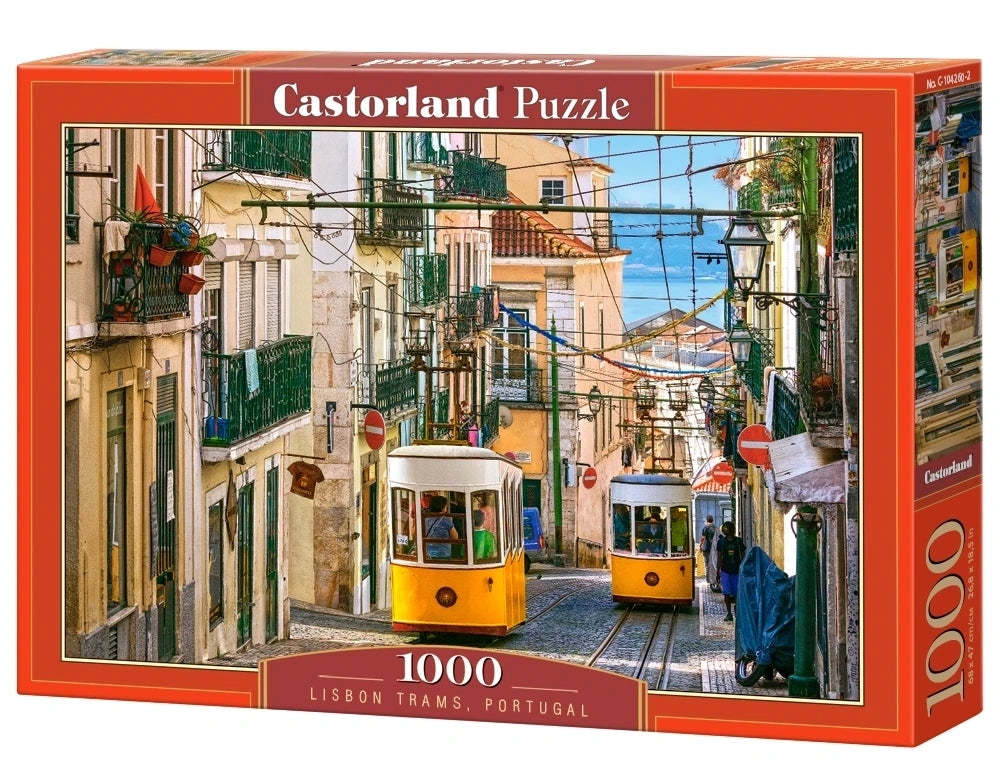 1000 Piece Lisbon Trams, Portugal