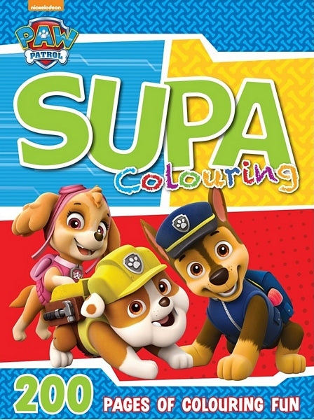 Paw Patrol - 200 Page Supa Colour & Activity