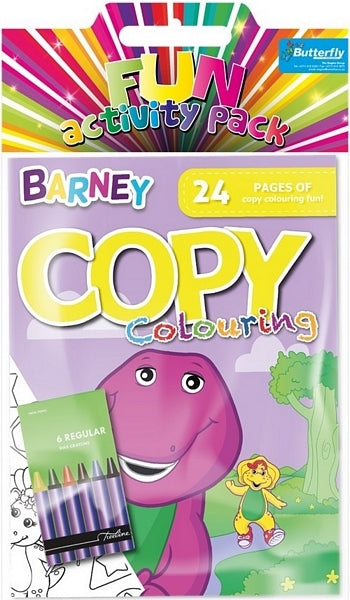 Barney - Hanging Colouring Pack