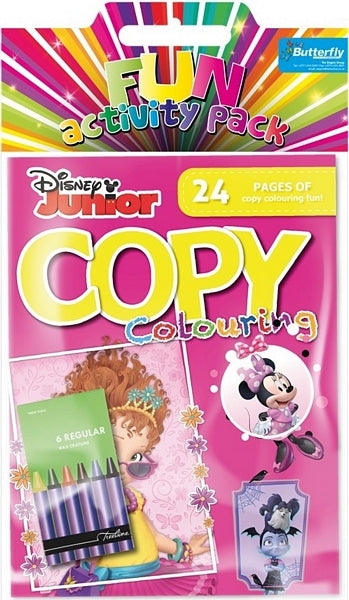 Disney Junior (Pink) - Hanging Colouring Pack