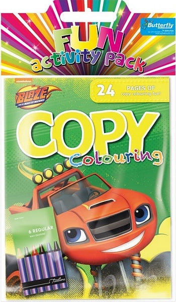 Blaze - Hanging Colouring Pack