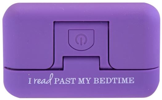 Booklight: I Read Past My Bedtime Purple