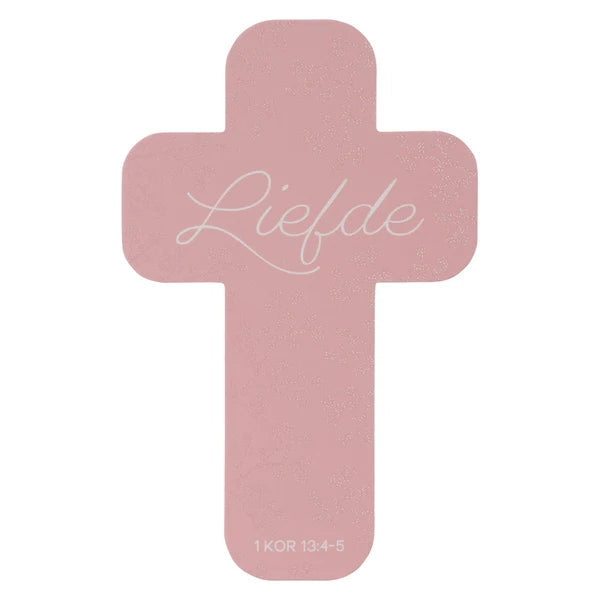 Liefde Cross Bookmark Set Of 6 - 1 Corinthians 13:4-5