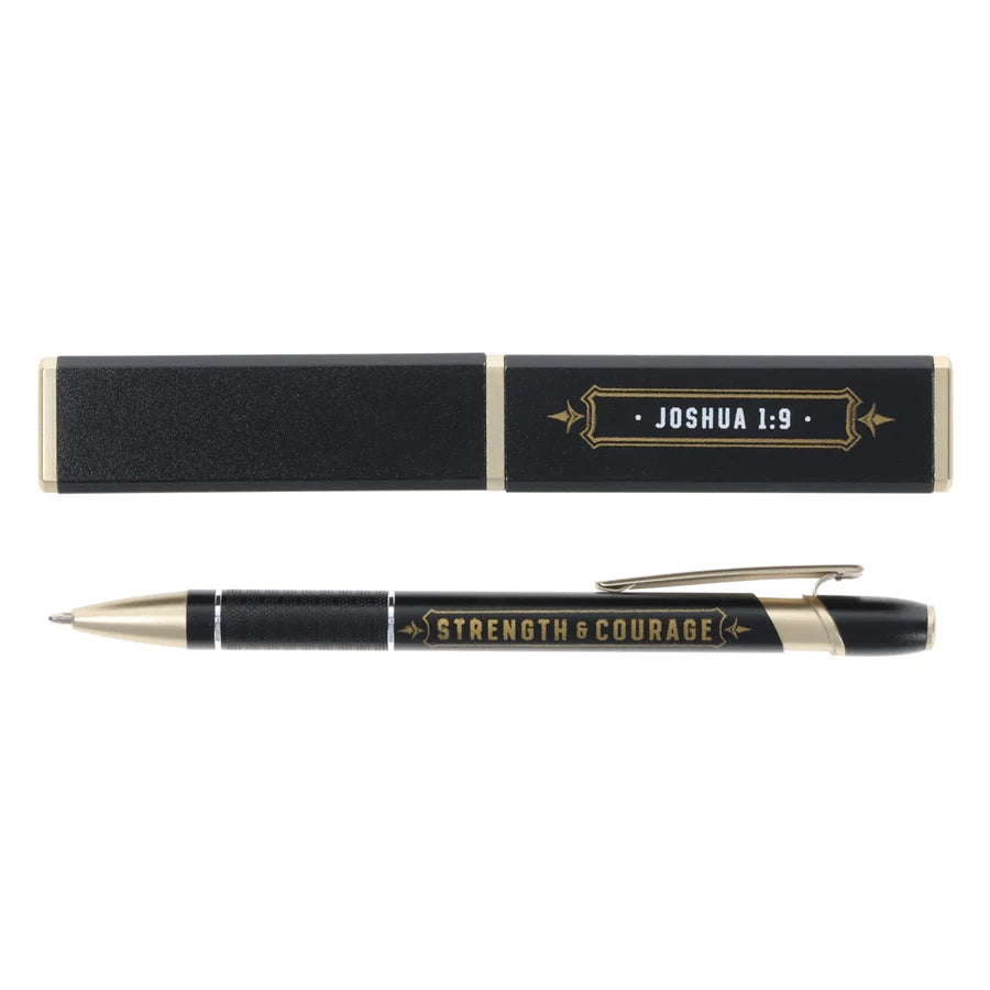 Metal Pen in Tube: Strength and Courage