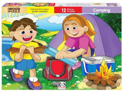 12 Piece Wooden Camping