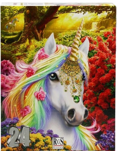 24 Piece Unicorn