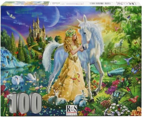 100 Piece Princess & Unicorn