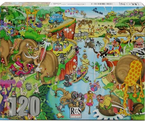 120 Piece Wild African Safari