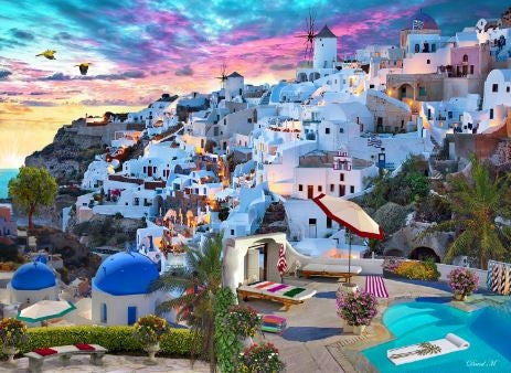 1500 Piece Greek Vista