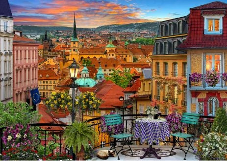 1000 Piece Dinner View