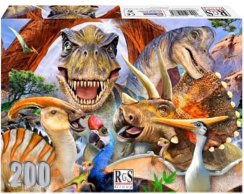 200 Piece Dinosaur Selfie