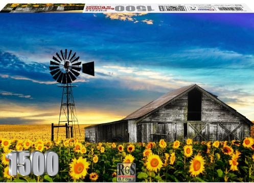 1500 Piece Sunflowers In Clarens