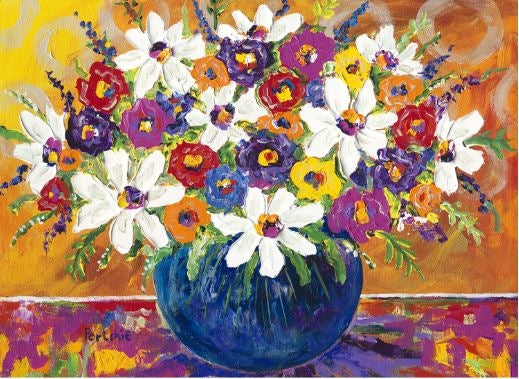 1500 Piece Puzzle: Flowers by Portchie
