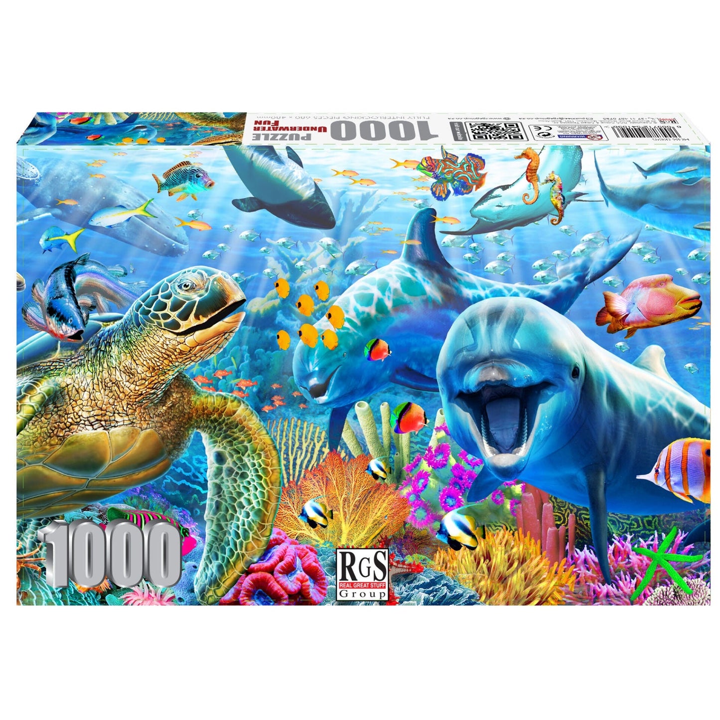1000 Piece Under Water Fun