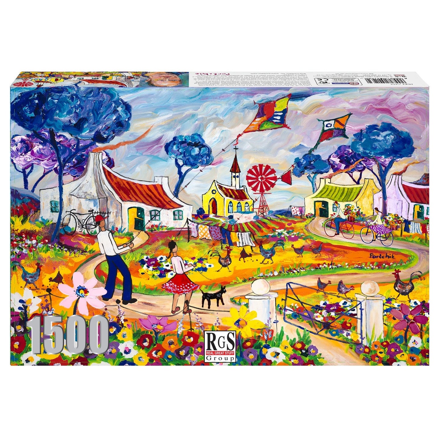 1500 Piece Kites by Portchie