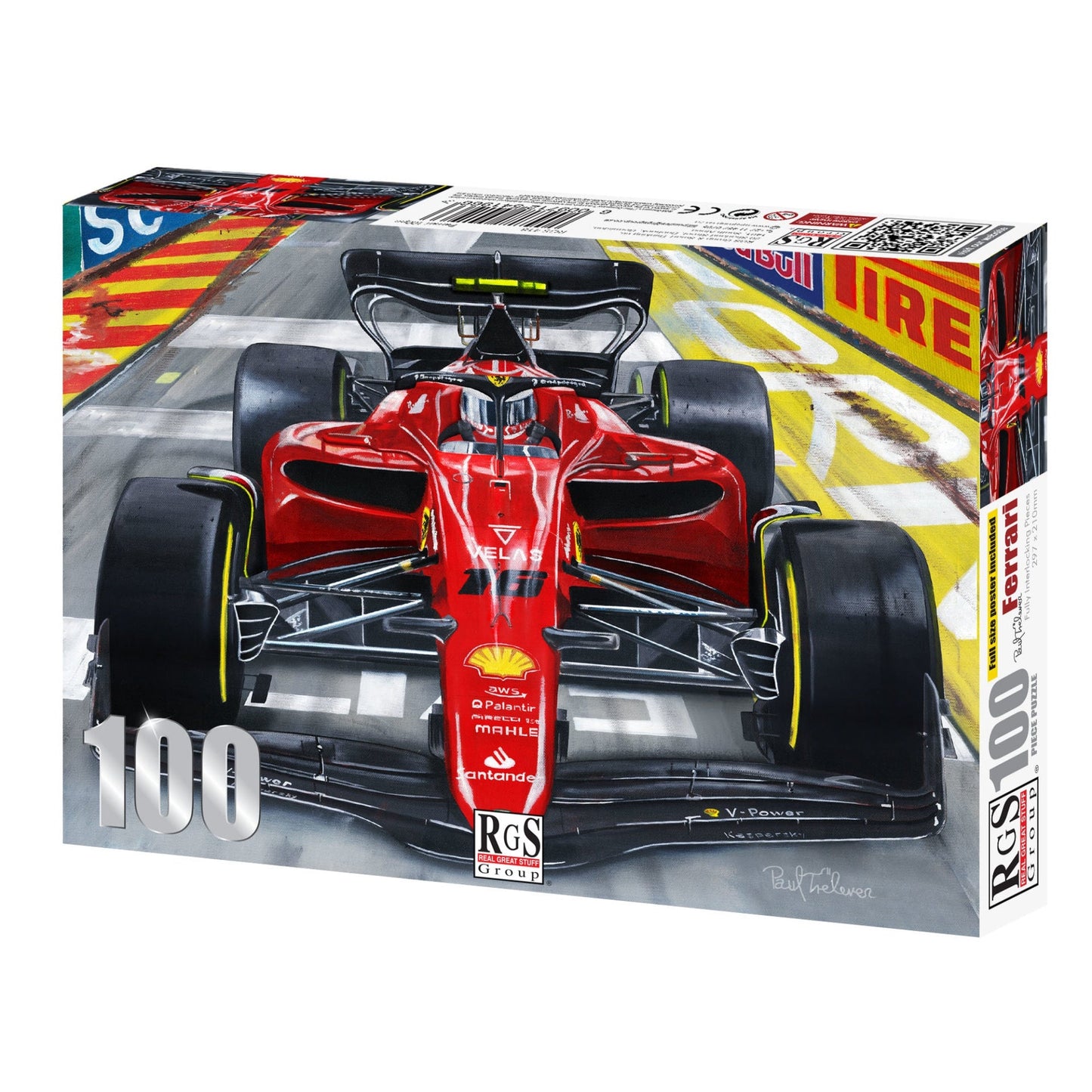 100 Piece Ferrari
