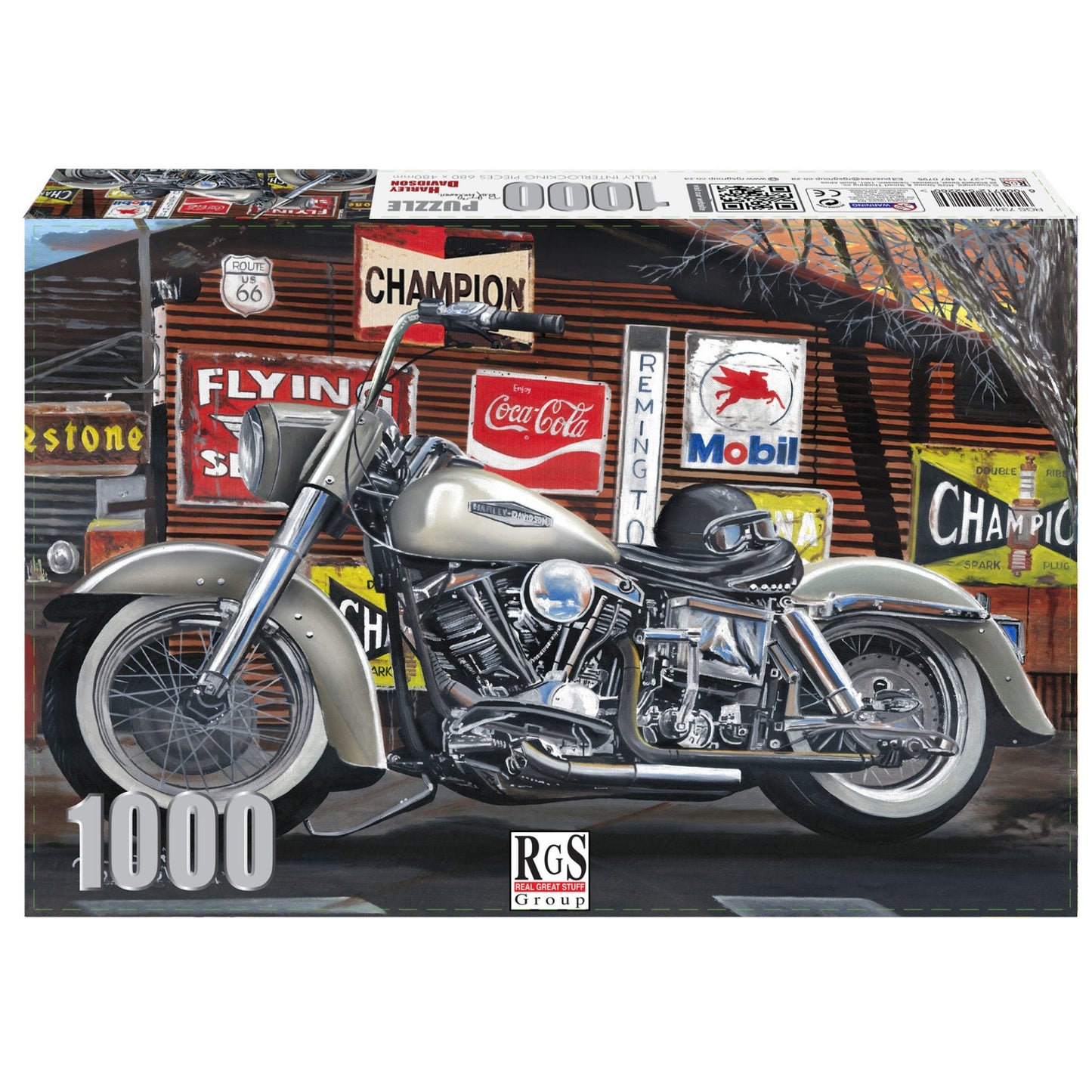 1000 Piece Harley Davidson