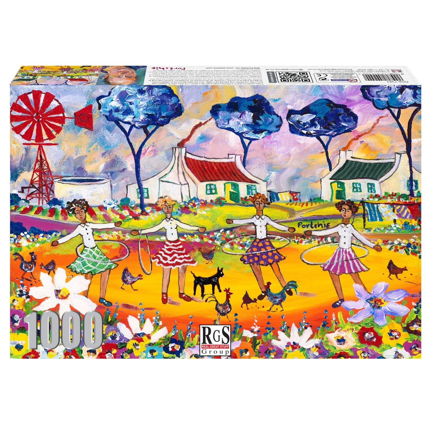 1000 Piece Hoola Hoops by Portchie