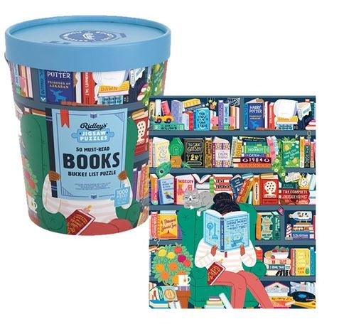 1000 Piece 50 Must-Read Books Of The World Bucket List
