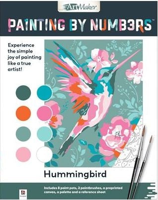 Painting By Numbers: Hummingbird