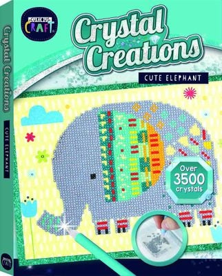 Crystal Creations Canvas Cute Elephant