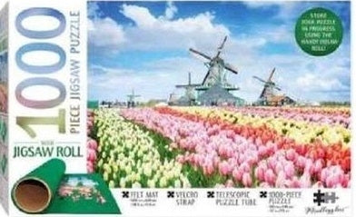 1000 Piece Dutch Windmills With Jigsaw Roll