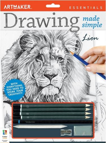 Art Maker Essentials Drawing Made Simple: Lion