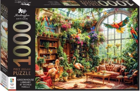 1000 Piece Greenhouse Library