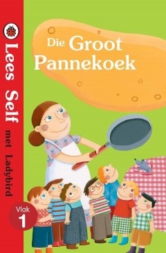 Die groot pannekoek Lees Self Vlak 1
