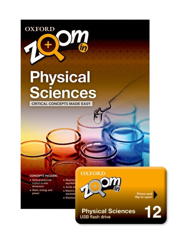 Zoom in Physical Sciences Grade 12 USB & Practice Book