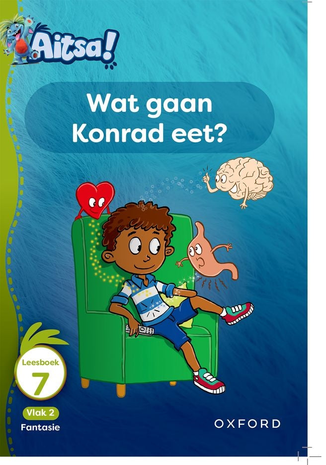 Aitsa! Vlak 2 Leesboek 07: Wat gaan Konrad eet?