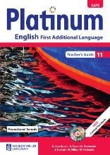 Platinum English FAL Grade 11 Teachers Guide pack