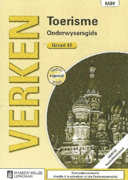 Verken Toerisme Graad 12 Onderwysersgids